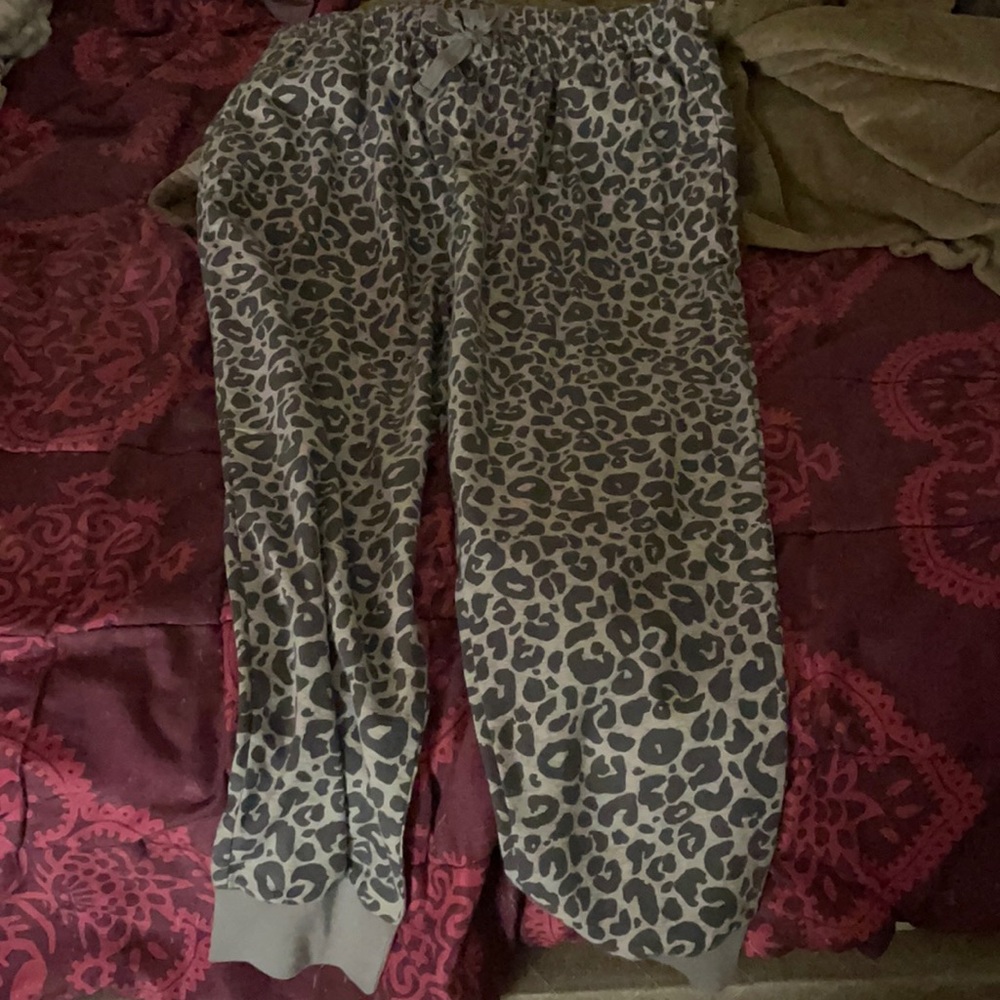 Animal print pajamas